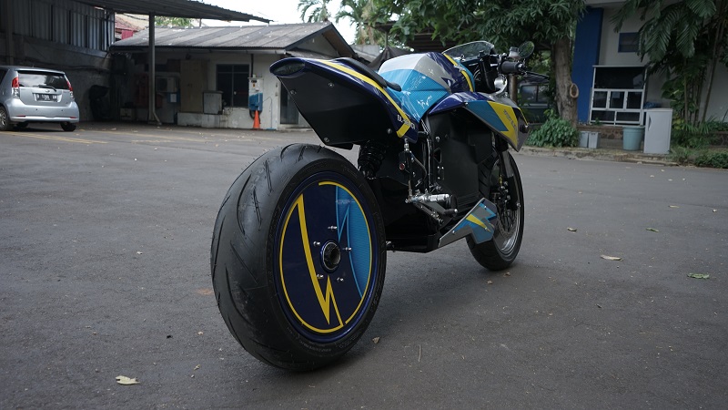 UBL Bangun Motor Listrik BL-SEV01, Asli Karya Anak Bangsa! BL-SEV01, motor listrik karya anak bangsa