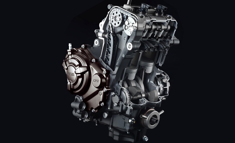 Bocoran Yamaha R7 Mesin Dua Silinder, Meluncur 2021? mesin yamaha mt-07