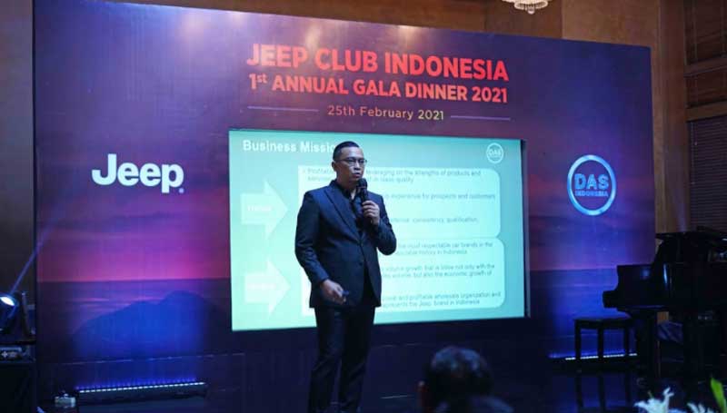 DAS Indonesia Mengajak Komunitas Jeep Gala Dinner Komunitas Jeep Indonesia