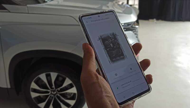 First Drive Wuling Almaz RS Buktikan Kecanggihan WISE fitur internet car wuling almaz rs