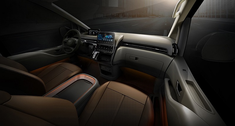 Hyundai Staria, MPV Penantang Toyota Alphard interior hyundai staria