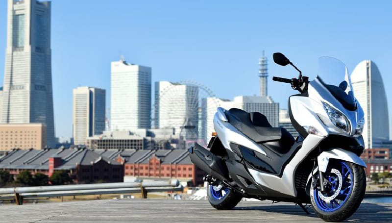 Suzuki Burgman 400 2021, Tampil Semakin Elegan Suzuki Burgman 400 2021