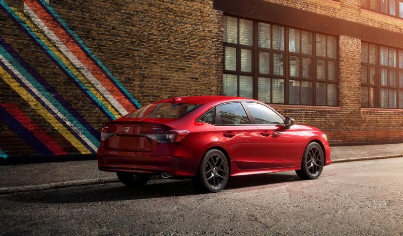 Honda Civic Generasi Ke-11, Parasnya Mirip Camry honda civic generasi ke-11 - tampak belakang