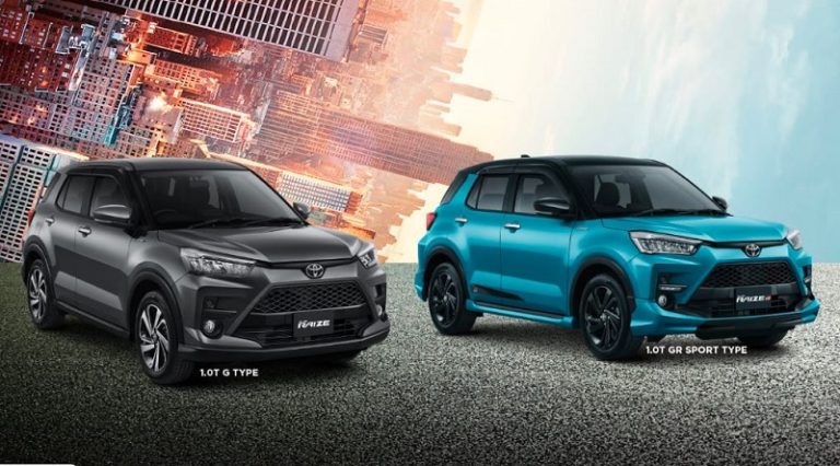 Beda Toyota Raize 1.0 G Dan GR Sport, Signifikan! – Moladin