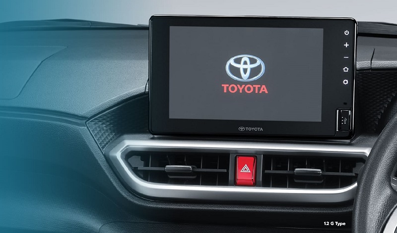 Cek Perbedaan Toyota Raize 1.0 Turbo Vs 1.2, Beli yang Mana? perbedaan toyota raize 1.0 turbo vs 1.2 - interior head unit