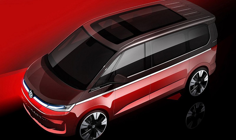 VW T7 Multivan Sebentar Lagi Meluncur, Pas Buat Keluarga vw t7 multivan - eksterior