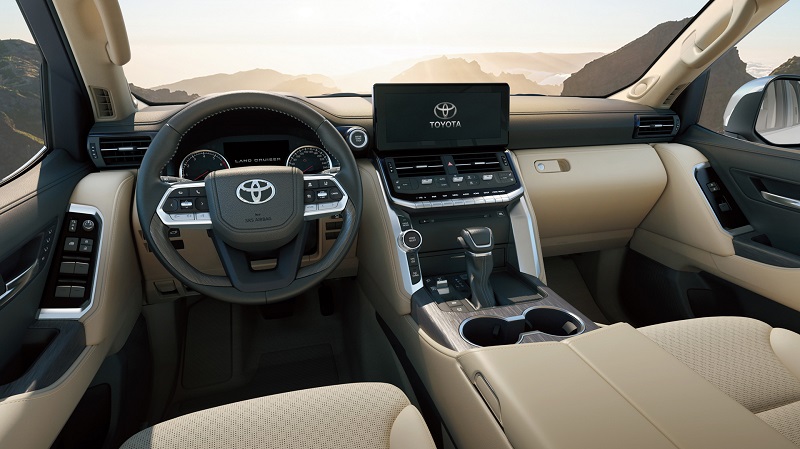 5 Kelebihan Land Cruiser 300, Generasi Baru Bermesin Kecil mesin land cruiser 300 series - interior