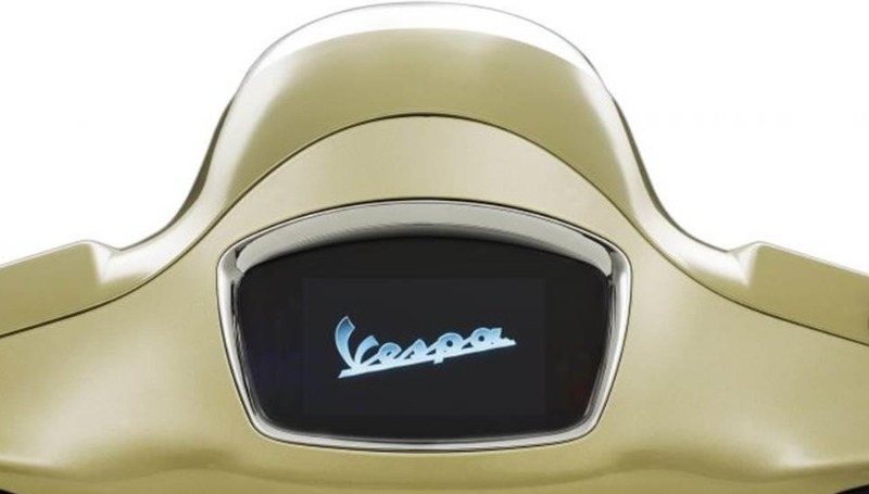 Spesifikasi Vespa Primavera 75 Tahun, Pakai Layar TFT! spesifikasi vespa primavera 75 tahun anniversary - panel instrumen tft