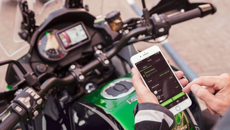 Kawasaki Versys 1000 SE 2021, Pakai Suspensi Skyhook Kawasaki Versys 1000 SE 2021