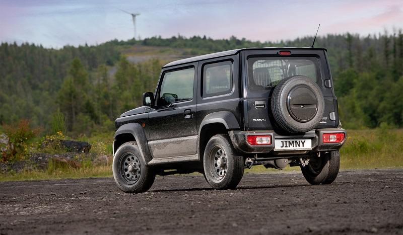 Suzuki Luncurkan Jimny LCV, Bagasinya Luas! suzuki jimny lcv - tampak belakang