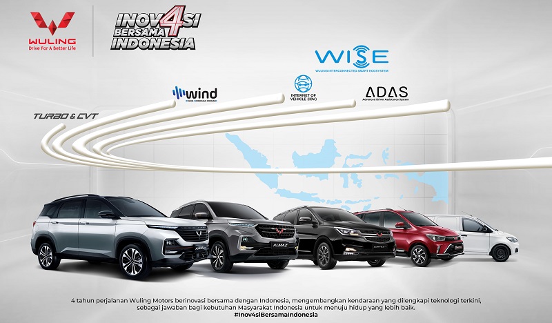 Empat Tahun Wuling di Indonesia, Sukses Hadirkan Mobil Alternatif! empat tahun wuling di indonesia