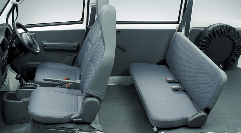 Mitsubishi Minicab MiEV Jadi Mobil Pos di Indonesia mitsubishi minicab miev 001 - interior