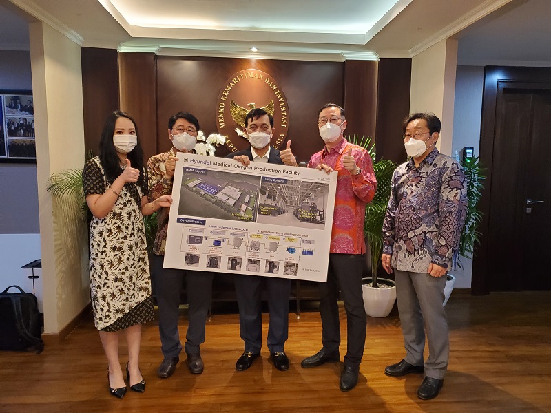 Hyundai Indonesia Bangun Fasilitas Produksi Oksigen, Kapasitas 500 Ton Hyundai Indonesia Bangun Fasilitas Produksi Oksigen