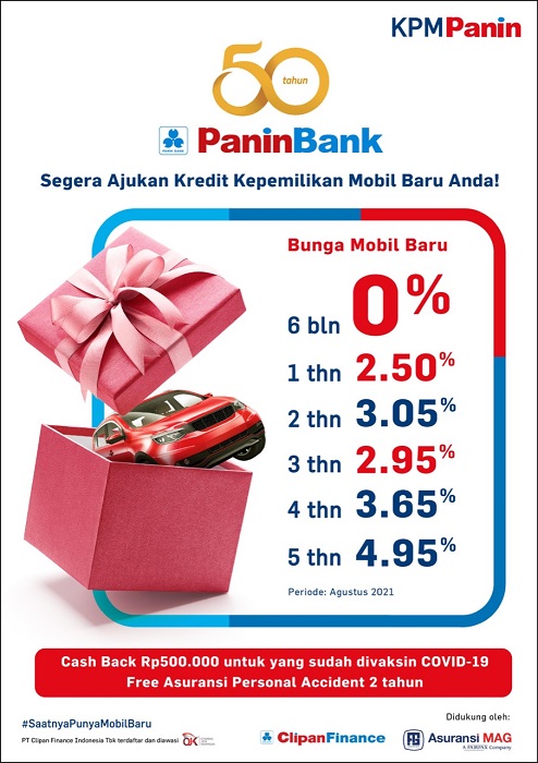 Promo Kemerdekaan Clipan Finance, Beli Mobil Bunga Nol Persen promo clipan finance