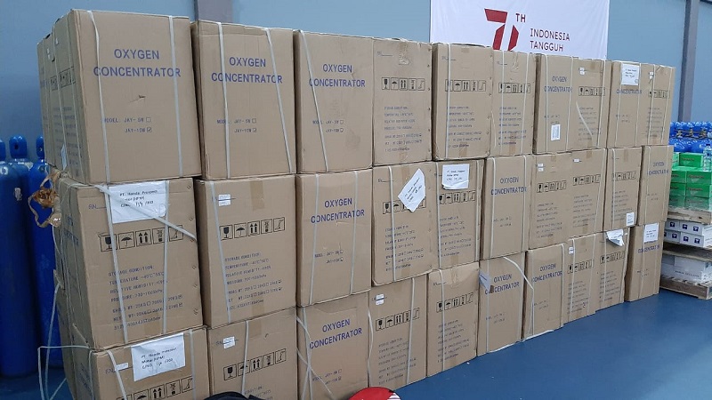 Honda Sumbang 200 Unit Konsentrator Oksigen Honda Sumbang 200 Unit Konsentrator Oksigen
