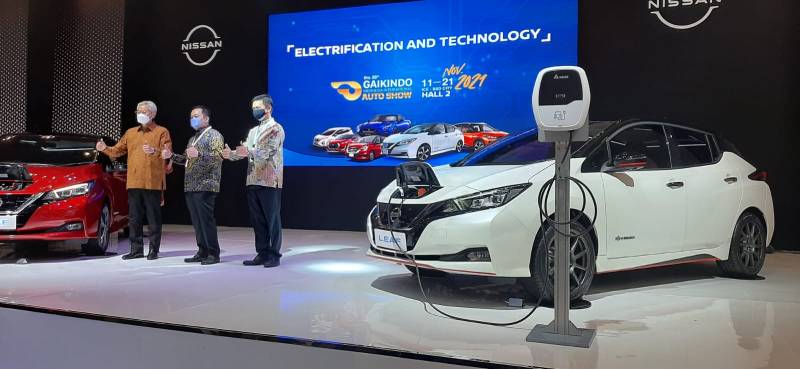 8 Mobil Listrik di GIIAS 2021, Futuristik Mobil listrik Nissan