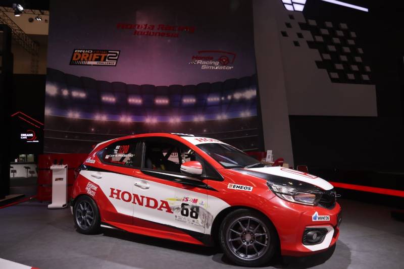 Deretan Modifikasi Honda Brio Racing di GIIAS 2021 Honda Brio Racing