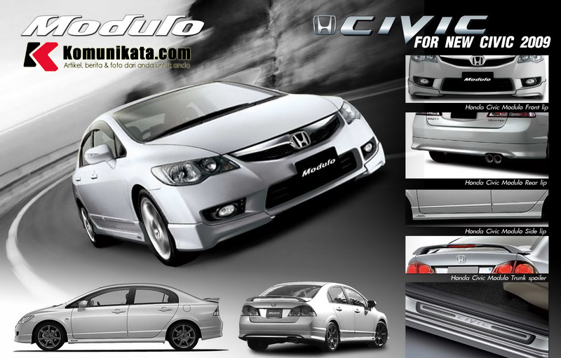 5 Model Bodykit Honda Civic FD yang Paling Keren! Bodykit Honda Civic FD Modulo