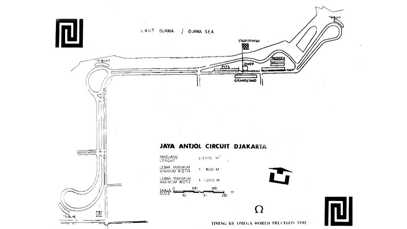 Kilas Balik Sirkuit Ancol, Dari Era 70-an Hingga Formula E sirkuit ancol