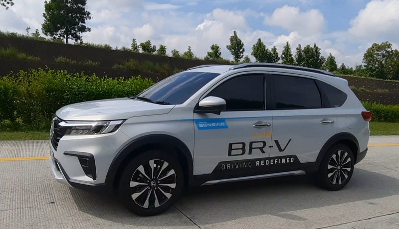 Test Drive Honda BR-V Terbaru, Mobil Keluarga Canggih cruise control di br-v terbaru 002