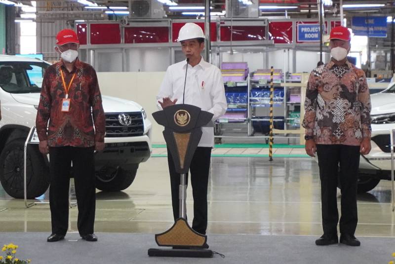 Ekspor Mobil Toyota Indonesia Capai 2 Juta Unit Ekspor Mobil Toyota Indonesia
