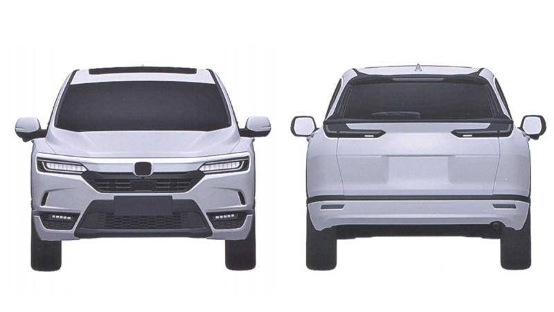 Bocoran Honda CR-V Terbaru, Lebih Lega dan Mewah? sketsa rrender Honda CR V terbaru