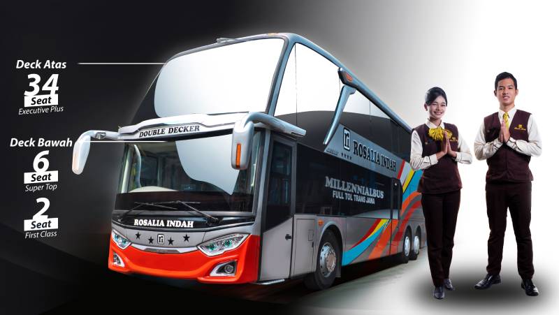 4 Bus Tingkat yang Beroperasi di Indonesia, Siap Mudik? Bus Tingkat yang Beroperasi di Indonesia