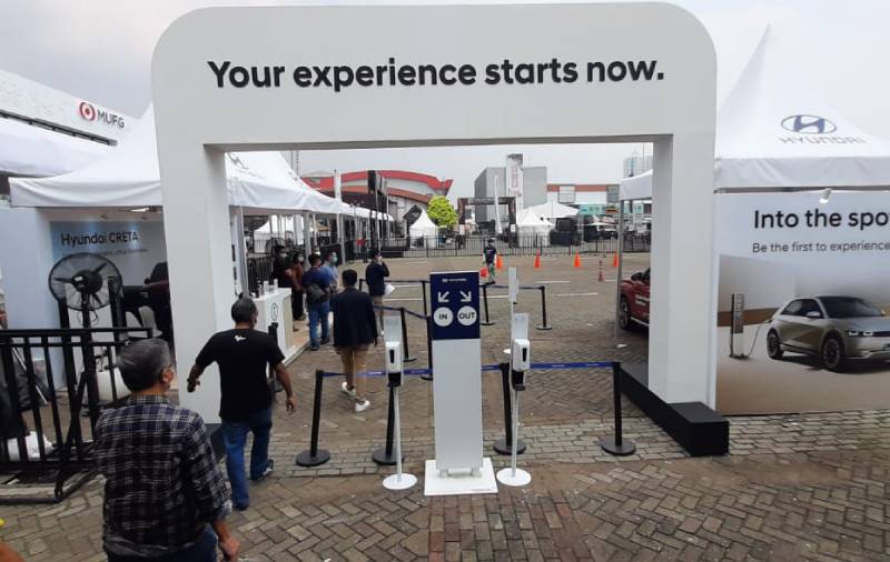 Test Drive Hyundai Ioniq 5 di IIMS 2022 Test Drive Hyundai Ioniq 5