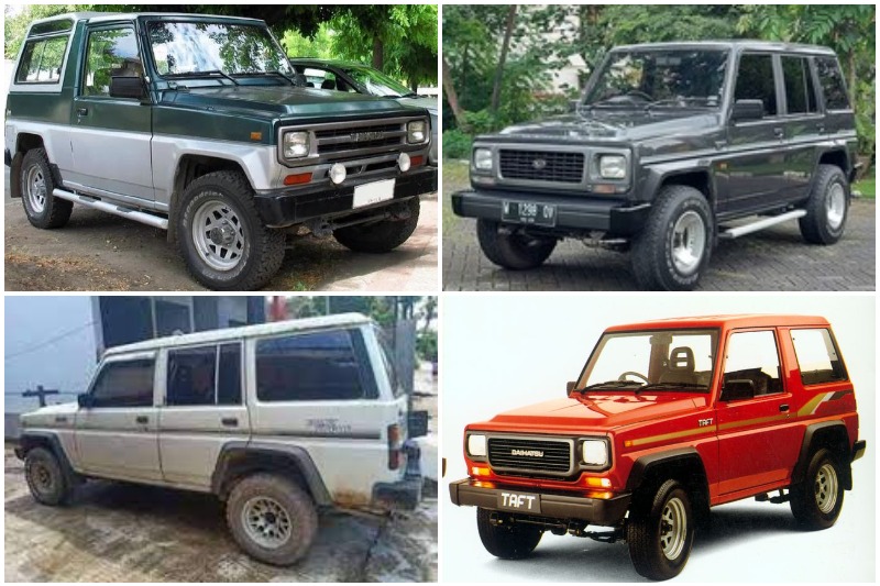 5 Perbedaan Daihatsu Taft vs Feroza, Serupa Tapi Tak Sama! Daihatsu Taft vs Feroza