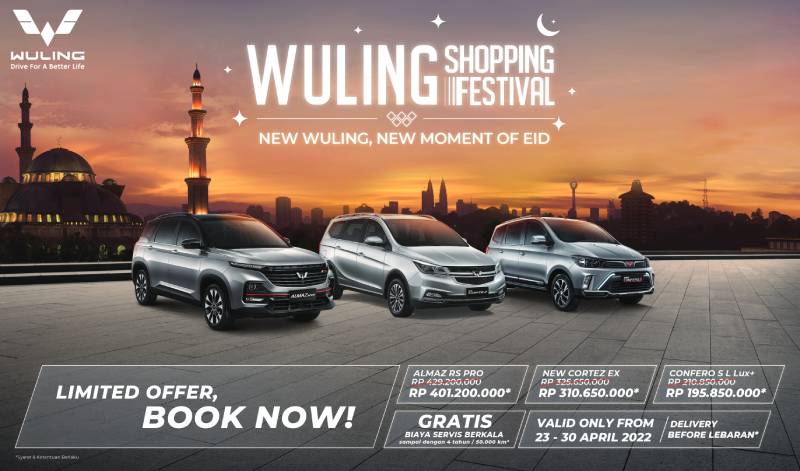 Diskon Lebaran Wuling Almaz, Sampai Rp 28 Juta diskon lebaran Wuling almaz