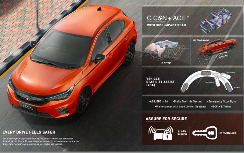 3 Varian Honda City Hatchback RS, Ini Bedanya! Varian Honda City Hatchback RS
