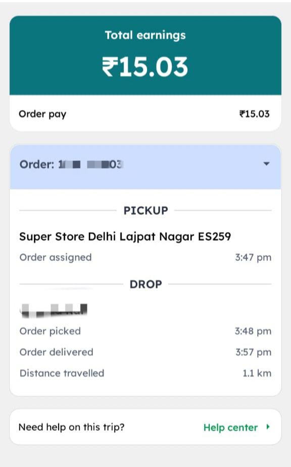 WORKER PAYMENT SCREENSHOT