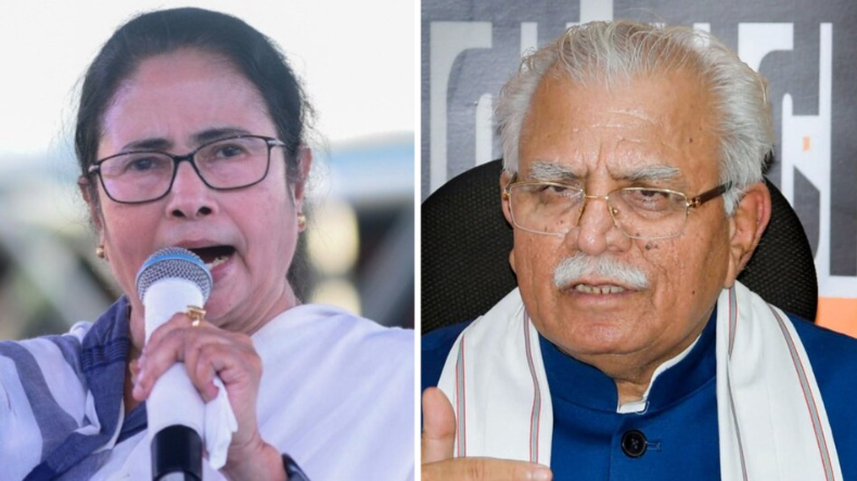 ममता और CM खट्टर 