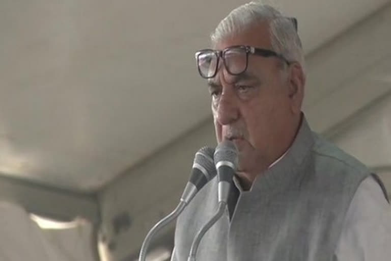 Hooda revolted against congress in Rohtak