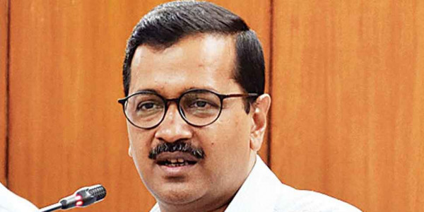 Sainik Nagar: Kejriwal inaugurates sewer work