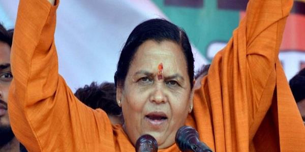 कांग्रेस पार्टी सत्ता में क्या विपक्ष में भी बैठने के लायक नहीं हैं- उमा भारती