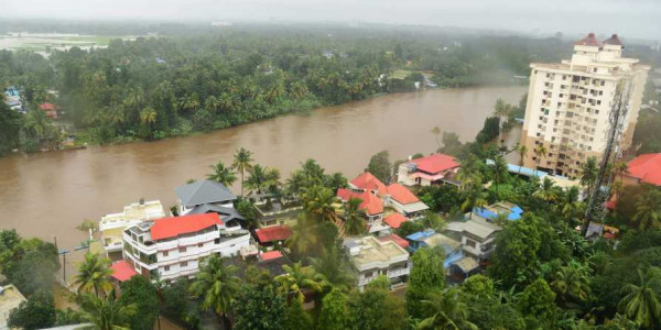 Modi’s aerial survey in Kochi broke off due to heavy rain