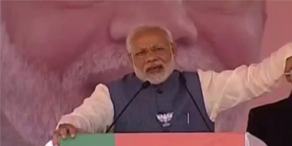 शहडोल में गरजे मोदी, बोले- नोटबंदी को लेकर सिर्फ कांग्रेस रो रही है