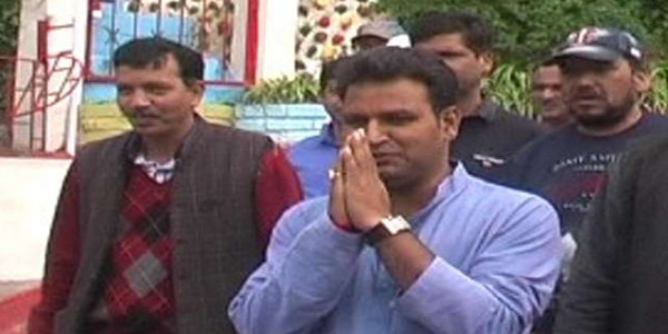 विनोद कंडारी को आदर्श युवा विधायक का पुरस्कार