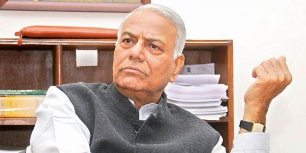 RSS chief Mohan Bhagwat’s Ram temple law demand proves its image makeover bid superficial: Yashwant Sinha