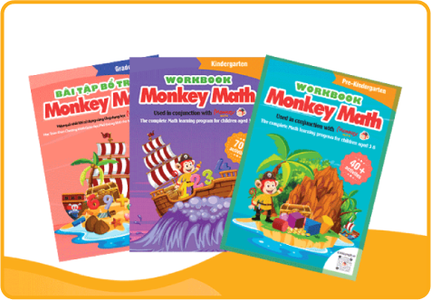 Sách bài tập bổ trợ Monkey Math Workbook