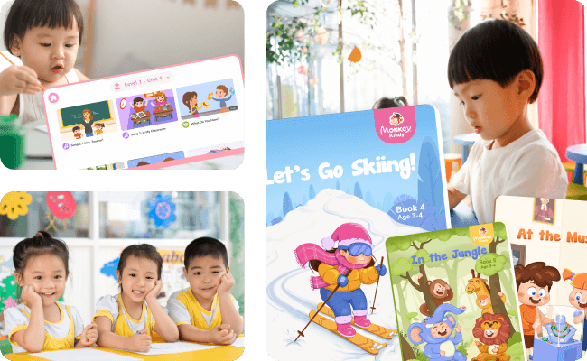 Chương trình học Tiếng Anh bản quyền cho trẻ mầm non