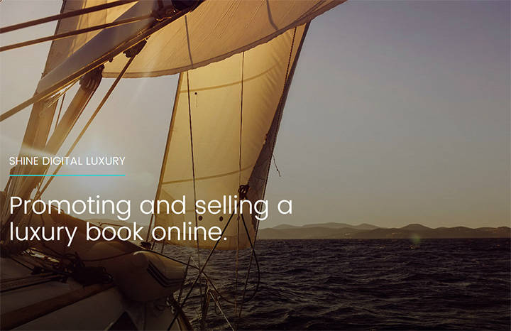 Shine Digital Luxury Website Design and Development