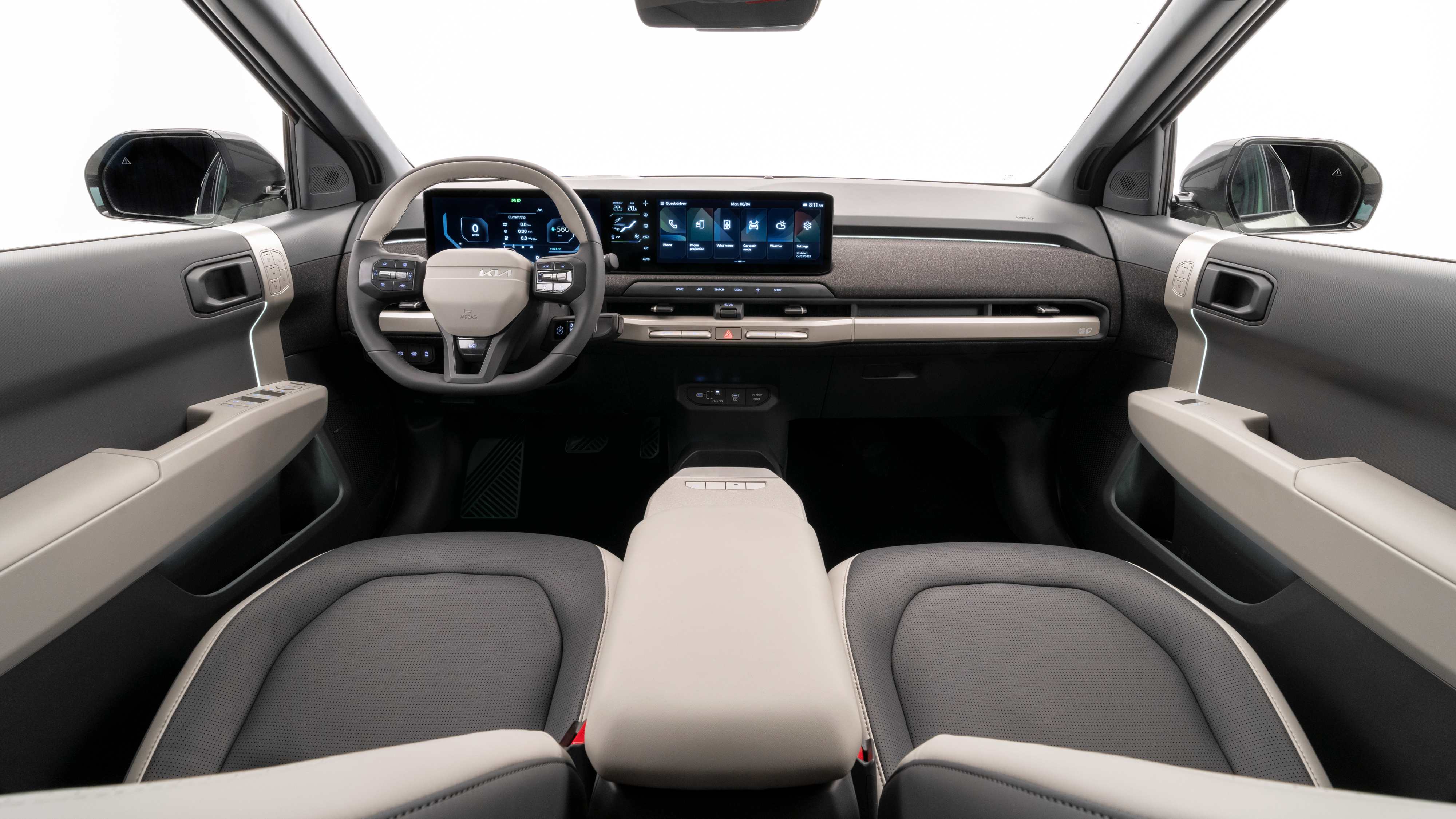 Editors%2 Fimages%2 F1718790163705 Editors Images 1716815068439 Kia Ev3 Gtline Aventurinegreen Interior Highres 001 Fotor