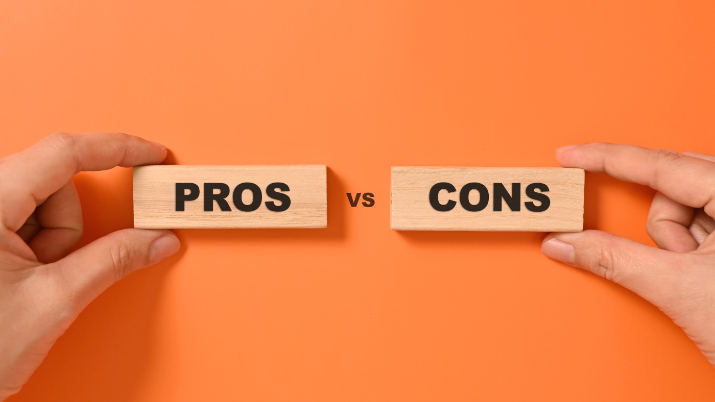 Bigstock Pros And Cons Balance Concep 99391700