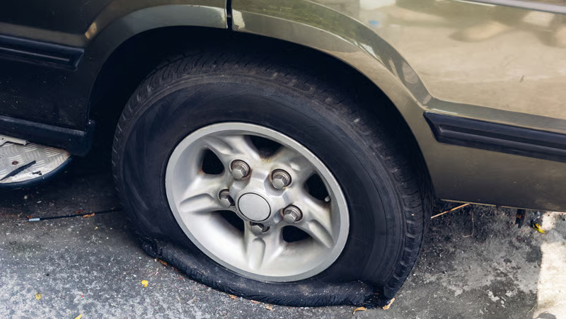 Blowout 7 17 09 018 tyre