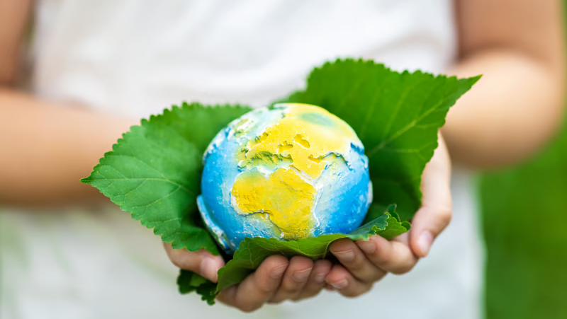 globe save the earth day