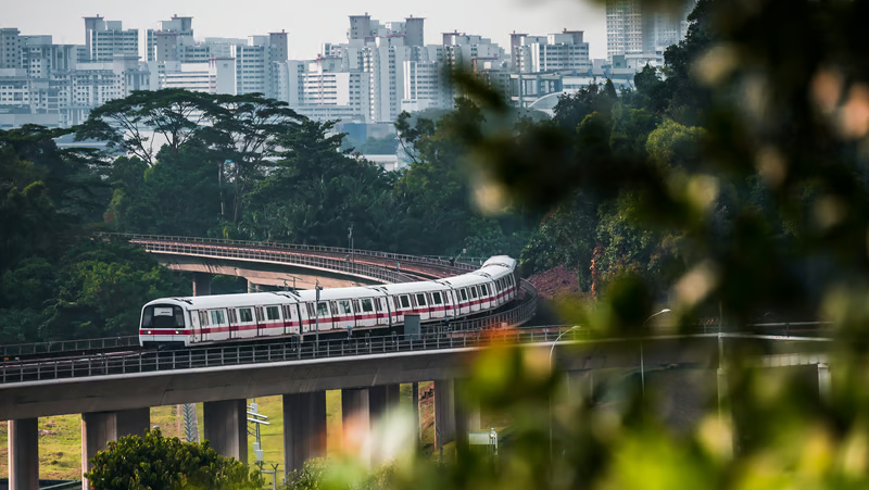 MRT train singapore