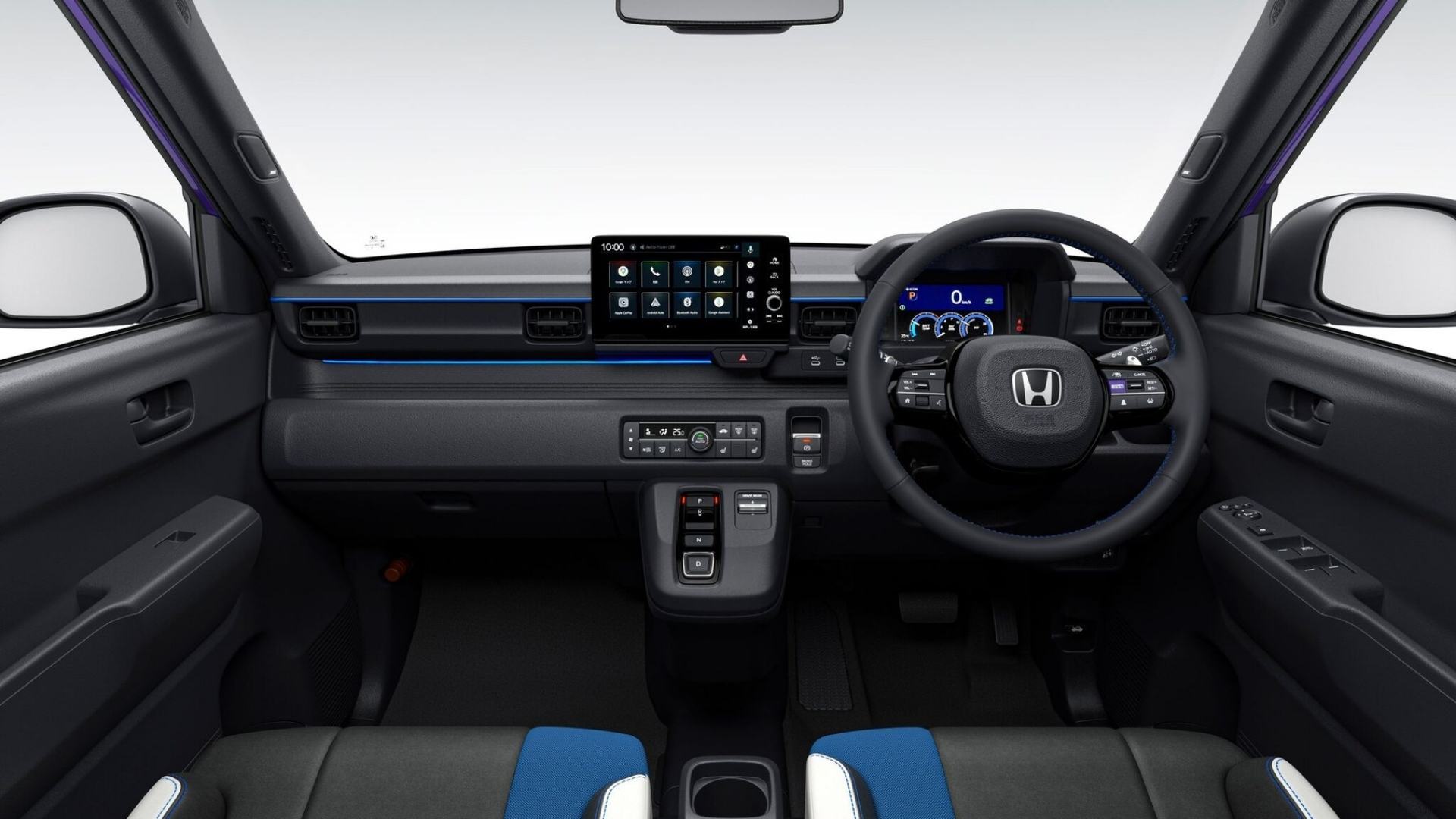 The interior of Honda Super-ONE