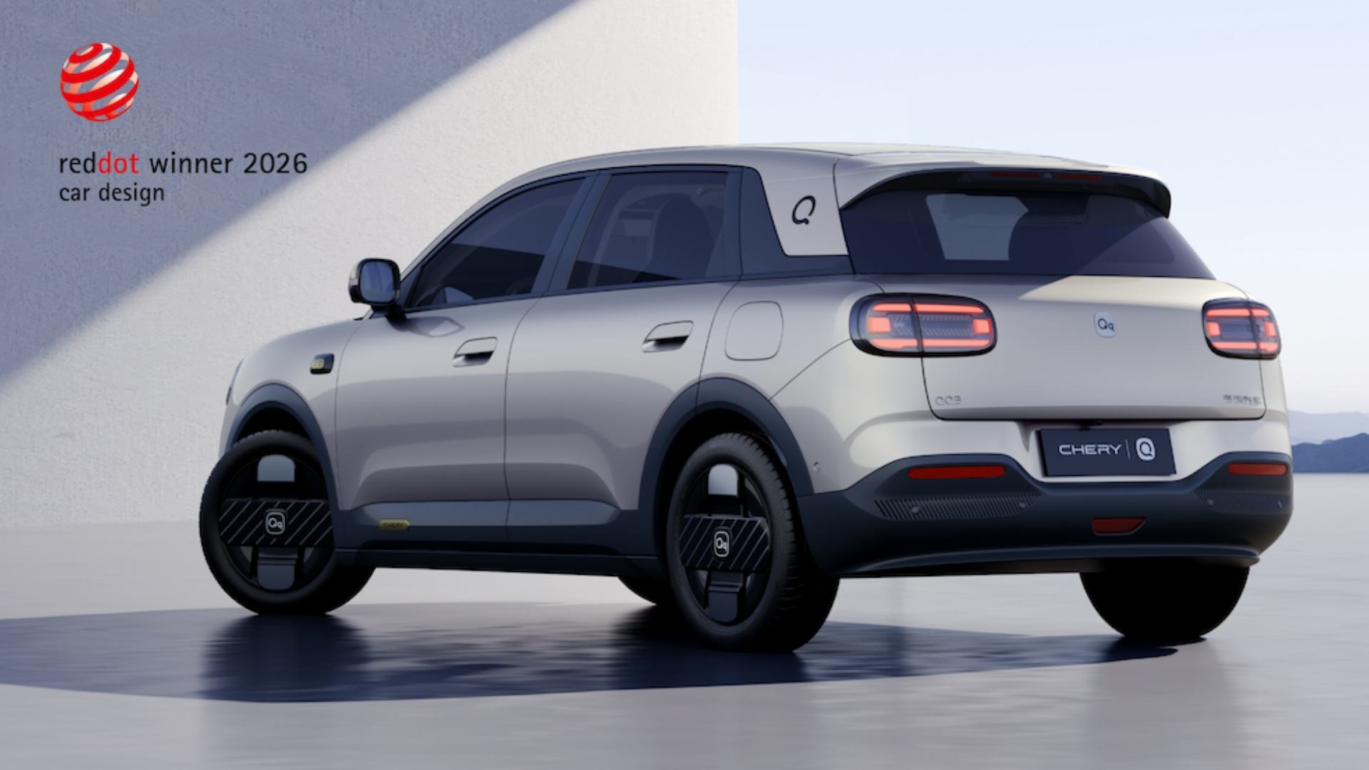 Chery Q rearview